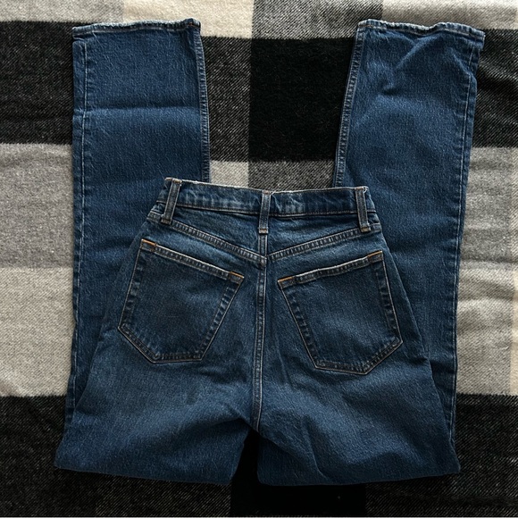 Abercrombie & Fitch Women’s the 90s straight ultra high-rise jeans Size 26/2L - Picture 6 of 9